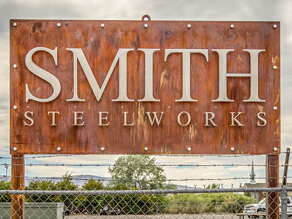 Laser Cut Business Signs Smith Steelworks