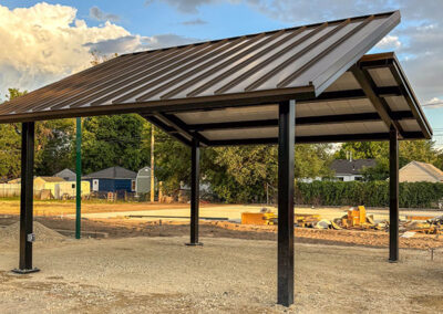 Steel Modern Style Pavilions For New Parks